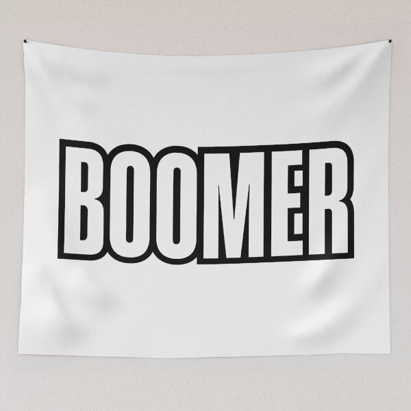 Item preview, Boomer, Outline bold designed and sold by Memes N Lore .