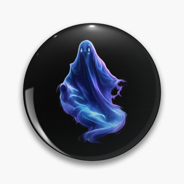 Item preview, Neon Cyberpunk Ghost – Dark Futuristic Spirit Art Design designed and sold by Vivalore.
