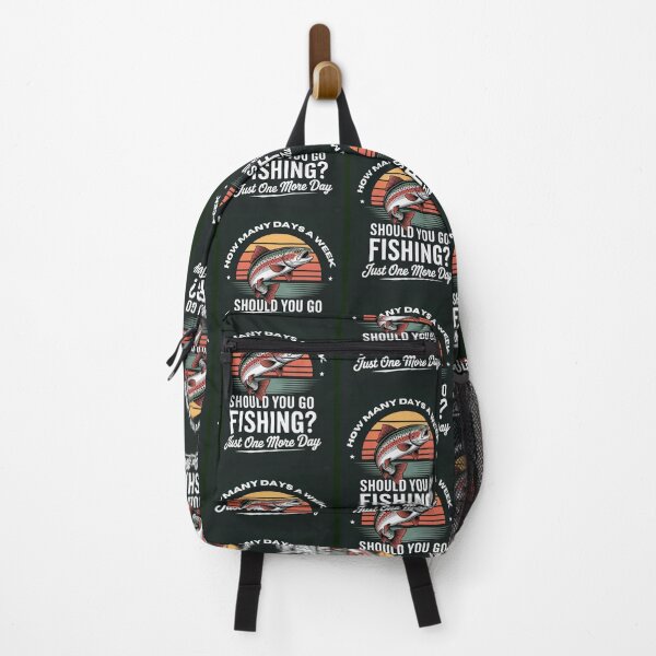 Item preview, How Many Days A Week Should You Go Fishing designed and sold by Tom-Apex-Art.