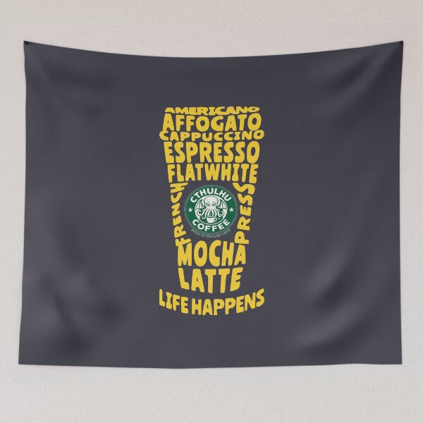 Item preview, Cthulhu Coffee – Eldritch Brew That Awakens You designed and sold by VoglR.