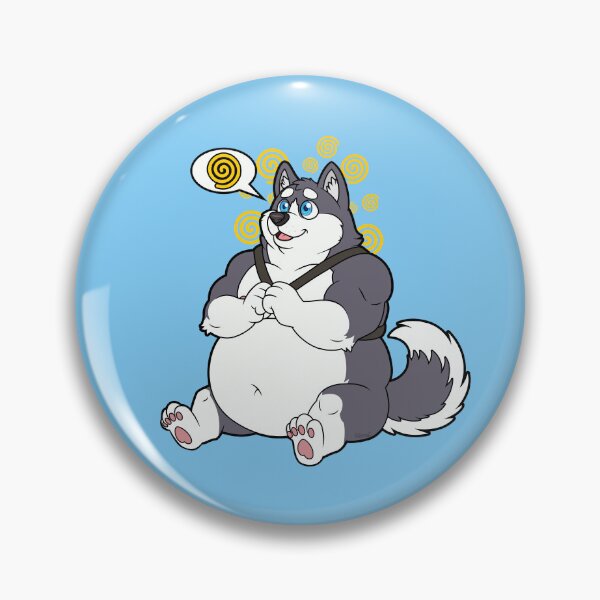 Item preview, Chubby Good Boy Husky designed and sold by RoyalBearTees.