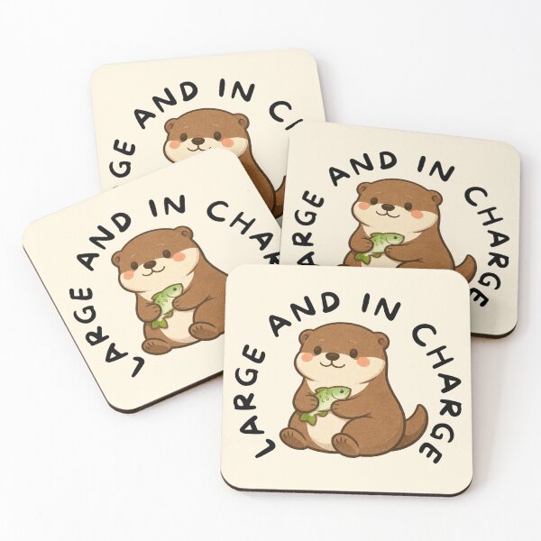 Item preview, Large and in Charge (Otter) designed and sold by BeagleDesigns.