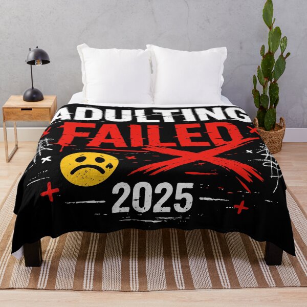 Item preview, Adulting Failed 2025 designed and sold by fadilow.