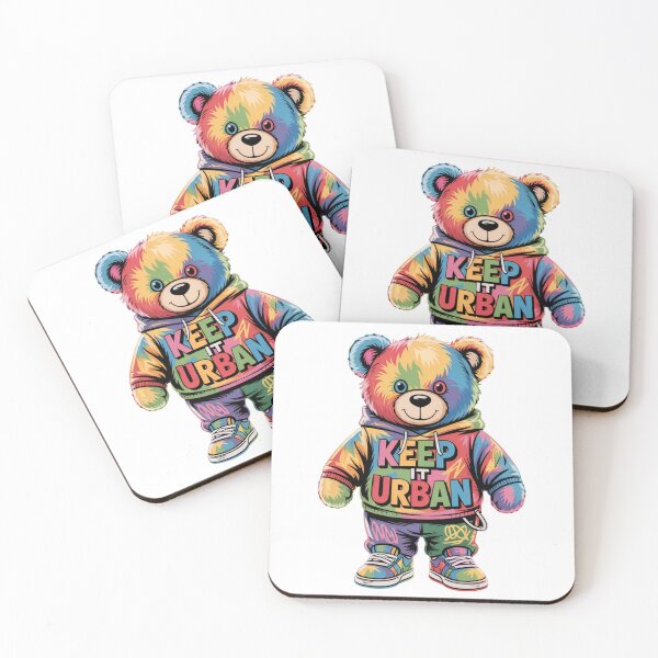 Item preview, Graffiti Rainbow Bear with Urban Style designed and sold by GamerGearTees.