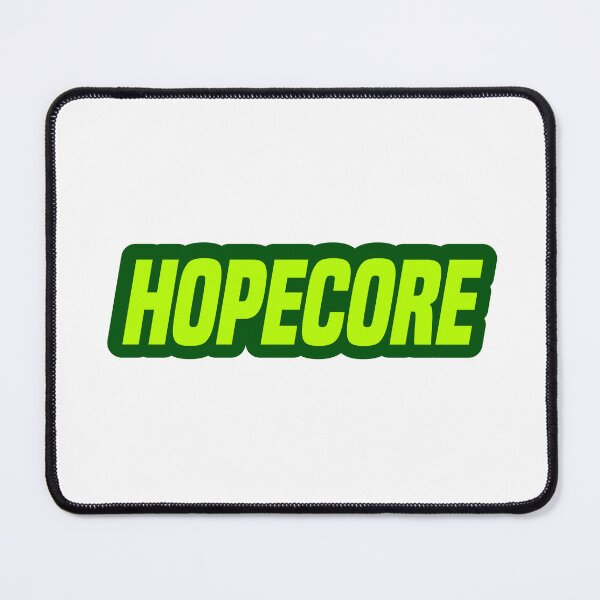 Item preview, Hopecore, Green Outline Italic Bold designed and sold by Memes N Lore .