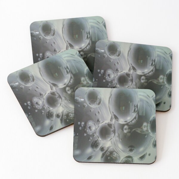Item preview, bubbles black and white abstract design designed and sold by SmashingDeals.