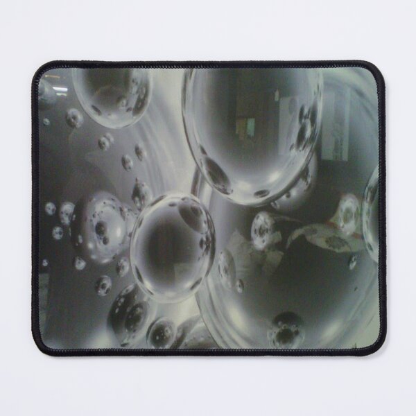 Item preview, bubbles black and white abstract design designed and sold by SmashingDeals.
