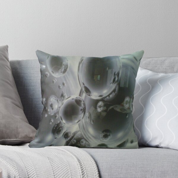 Item preview, bubbles black and white abstract design designed and sold by SmashingDeals.