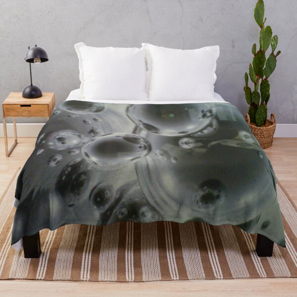 Item preview, bubbles black and white abstract design designed and sold by SmashingDeals.