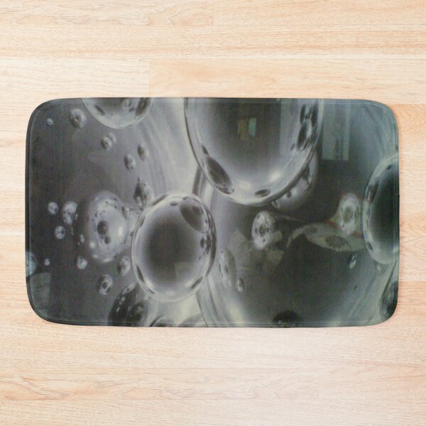 Item preview, bubbles black and white abstract design designed and sold by SmashingDeals.