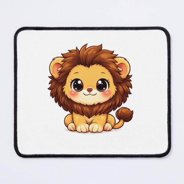 Item preview, Cute Chibi Baby Lion Cub designed and sold by mr-zgredzio.