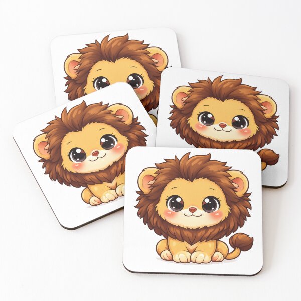 Item preview, Cute Chibi Baby Lion Cub designed and sold by mr-zgredzio.