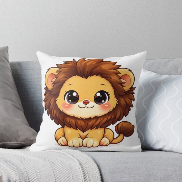 Item preview, Cute Chibi Baby Lion Cub designed and sold by mr-zgredzio.