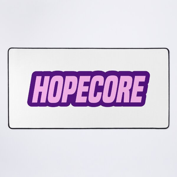 Item preview, Hopecore, Pink and Purple Outline Italic Bold designed and sold by Memes N Lore .