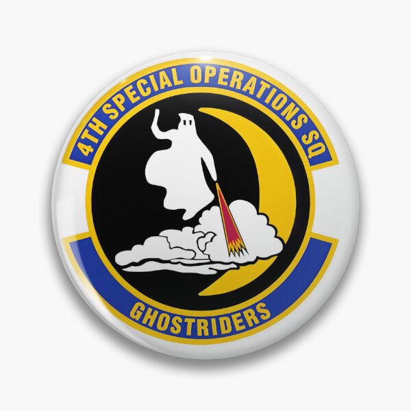 Item preview, 4th Special Operations Squadron Emblem - Ghostriders designed and sold by CharlieDesings.