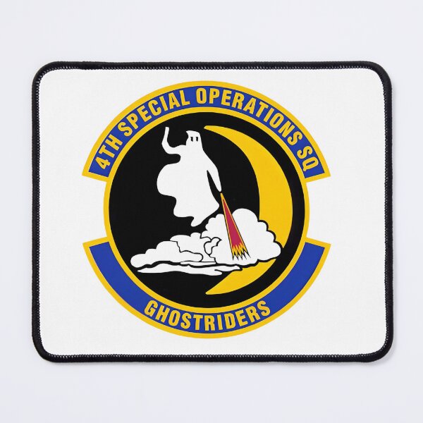 Item preview, 4th Special Operations Squadron Emblem - Ghostriders designed and sold by CharlieDesings.