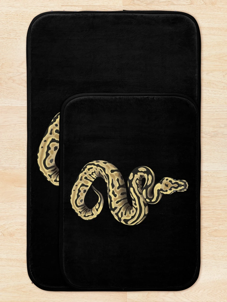 Thumbnail 5 of 6, Bath Mat, Ball python 2 (Python regius) designed and sold by Meowsome91.
