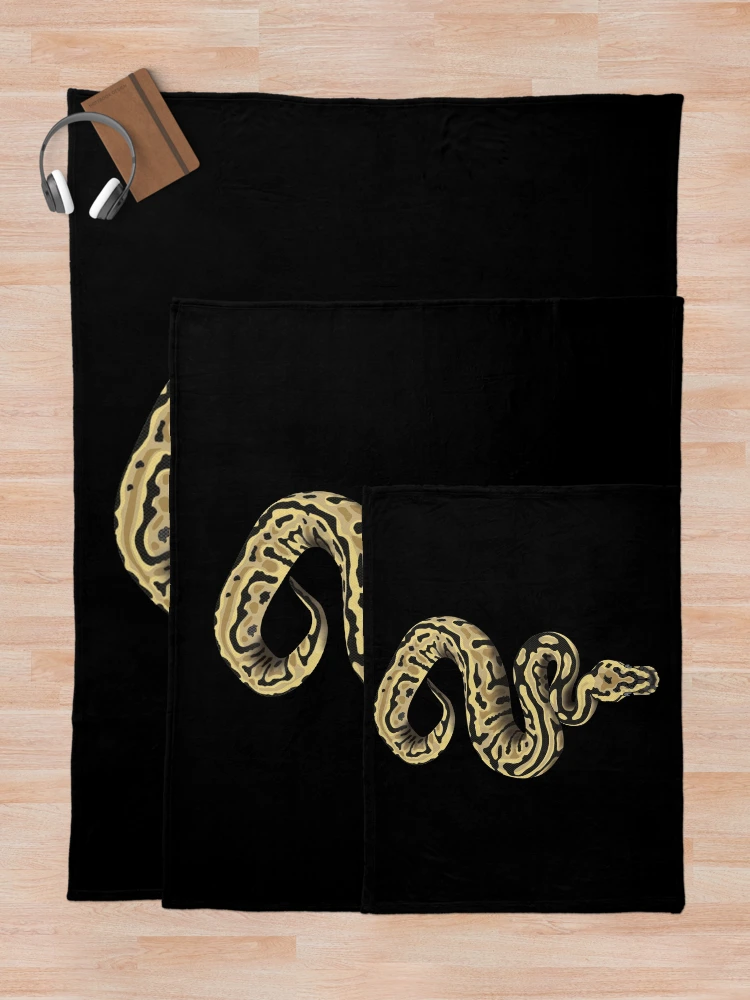 Thumbnail 5 of 6, Throw Blanket, Ball python 2 (Python regius) designed and sold by Meowsome91.
