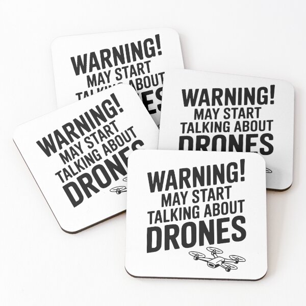 Item preview, Warning! May Start Talking About Drones designed and sold by Frank Ring.
