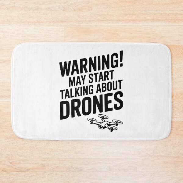 Item preview, Warning! May Start Talking About Drones designed and sold by Frank Ring.