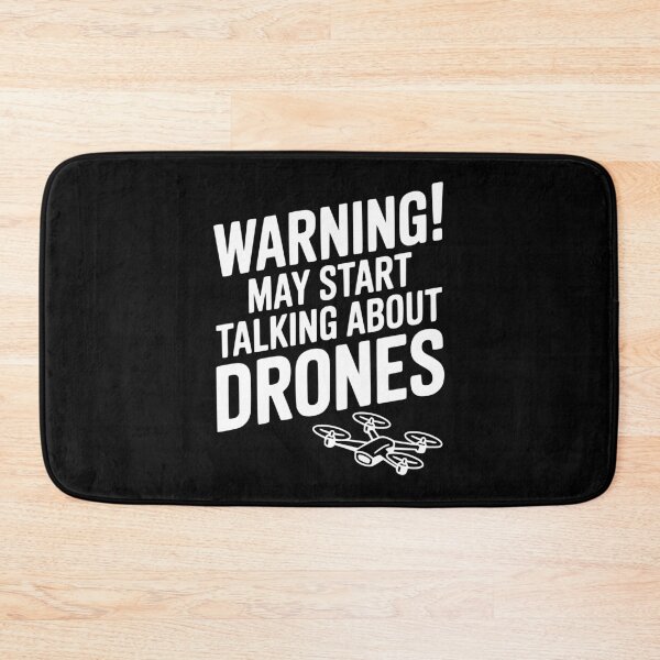 Item preview, Warning! May Start Talking About Drones designed and sold by Frank Ring.