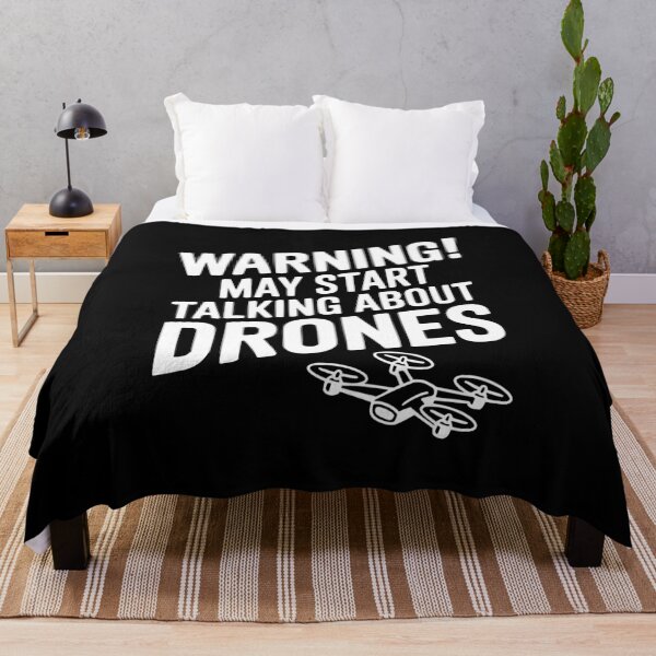 Item preview, Warning! May Start Talking About Drones designed and sold by Frank Ring.