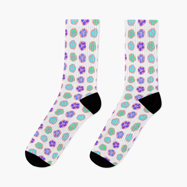 Item preview, Cartoonish flowers designed and sold by CrimsonFeather7.