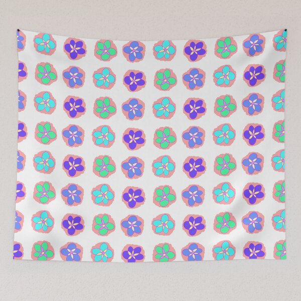 Item preview, Cartoonish flowers designed and sold by CrimsonFeather7.