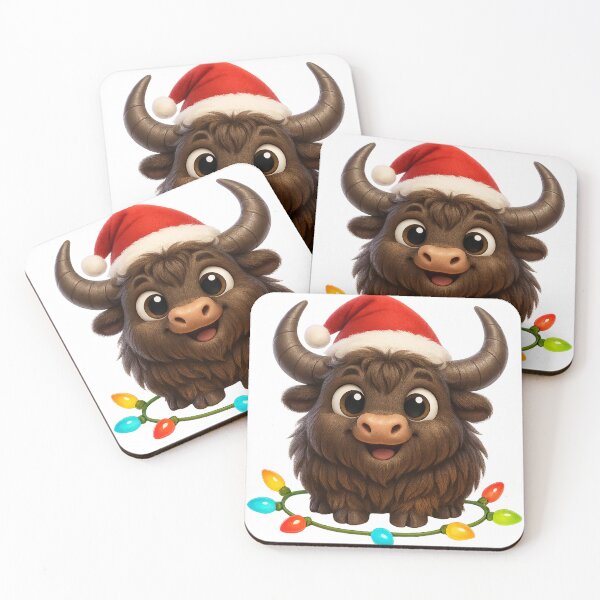 Item preview, Christmas Gannan Yak designed and sold by Sillytoe.