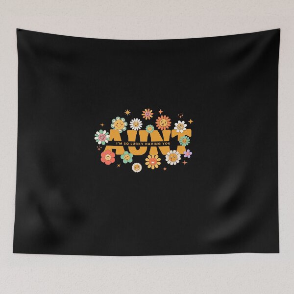 Item preview, AUNT Flower Shirt, Cute Floral AUNT Tee, Father’s Day Gift, Funny AUNT Graphic T Shirt, Retro AUNT Shirt designed and sold by QueenStore-USA.