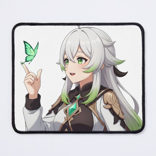 Item preview, Nahida Genshin Impact - Cute Dendro Archon with Butterfly Art designed and sold by Horvion.