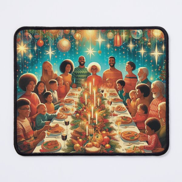 Item preview, Family at Christmas Dinner designed and sold by JullyDesigns.