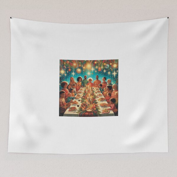 Item preview, Family at Christmas Dinner designed and sold by JullyDesigns.