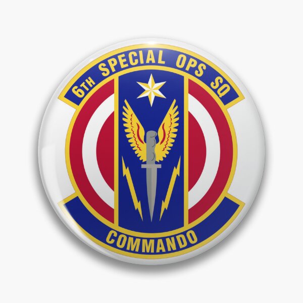Item preview, 6th Special Operations Squadron Emblem - Commando designed and sold by CharlieDesings.
