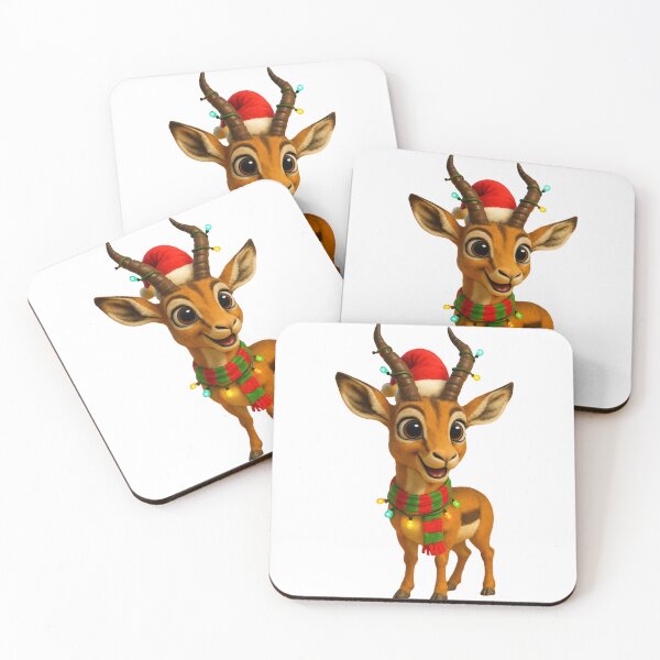 Item preview, Christmas Gazelle designed and sold by Sillytoe.