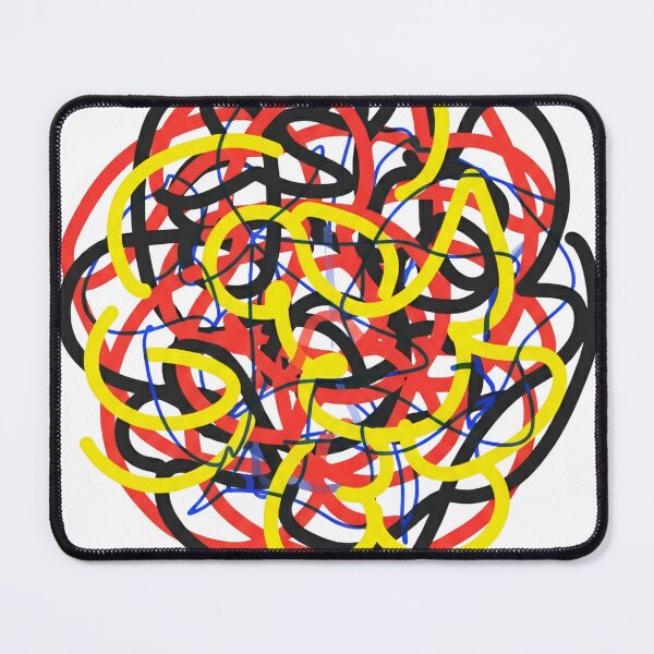 Item preview, Entangled Minds - Abstract Chaos Theory Graphic designed and sold by JanRizz.