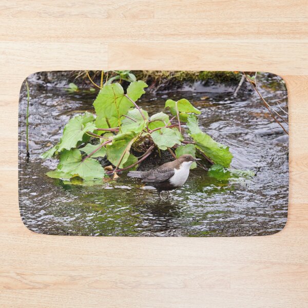 Item preview, Oh those greens. White-throated dipper designed and sold by Jouko Lehto Photography.