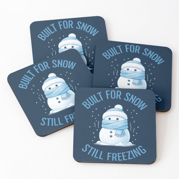 Item preview, Built for Snow – Still Freezing Cute Winter Snowman Design designed and sold by Made You Smirk.