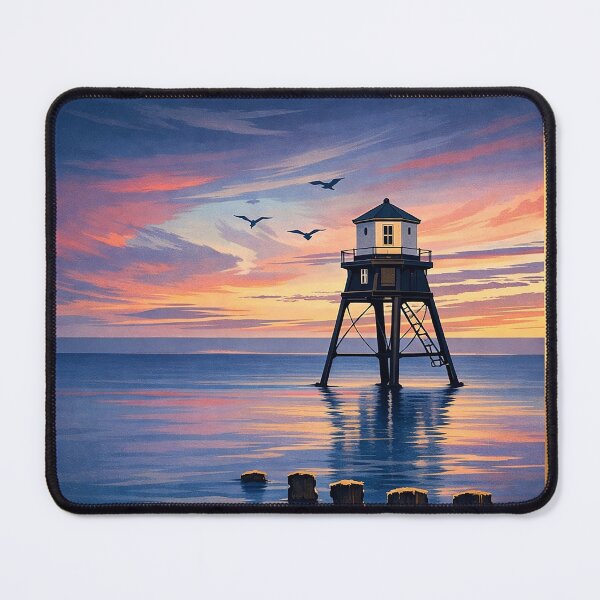 Item preview, Dovercourt Lighthouse Essex designed and sold by The Deco Bureau.