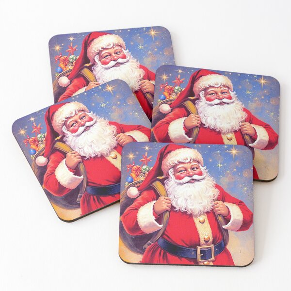 Item preview, Retro Santa Claus Art A Nostalgic Christmas  designed and sold by shaang.