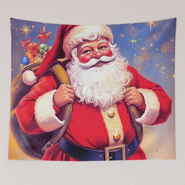Item preview, Retro Santa Claus Art A Nostalgic Christmas  designed and sold by shaang.