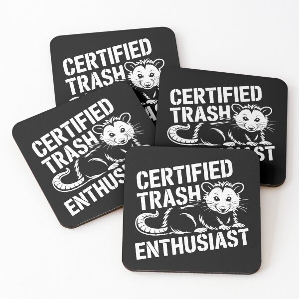 Item preview, Certified Trash Enthusiast designed and sold by theartfulaspie.
