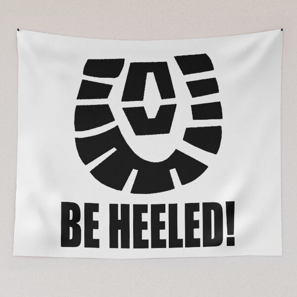 Item preview, The Be Heeled Print designed and sold by Lichentroupe63.
