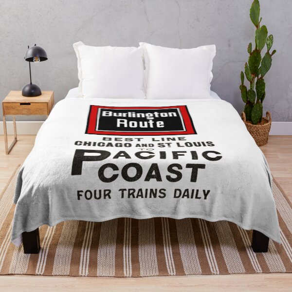 Item preview, Vintage Burlington Route - Best Line designed and sold by QuayTradingCo.