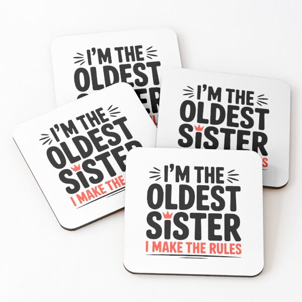 Item preview, I'm the oldest sister, I make the rules  designed and sold by Agu210.