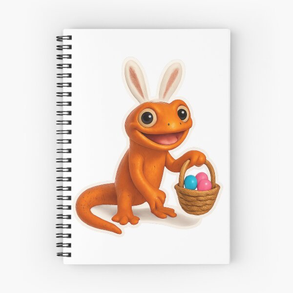 Item preview, Easter California Newt designed and sold by Sillytoe.