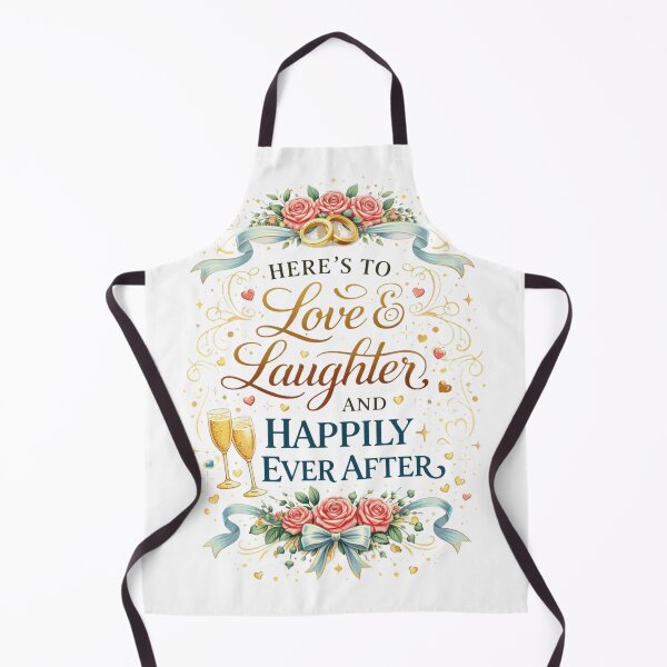Item preview, Here’s to Love, Laughter & Happily Ever After designed and sold by ArgentoArt.