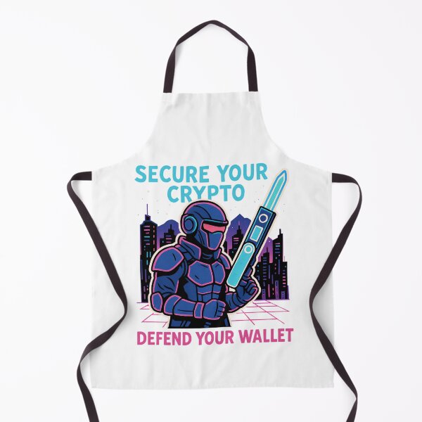 Item preview, SECURE YOUR CRYPTO – DEFEND YOUR WALLET designed and sold by BitCrop.