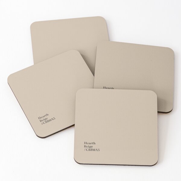 Item preview, TOP 100 COLORS — 2026 ✦ EXPANDED LIVING - ✨ Hearth Beige ✨ (#CBB8A3) designed and sold by WheelieGdArt.