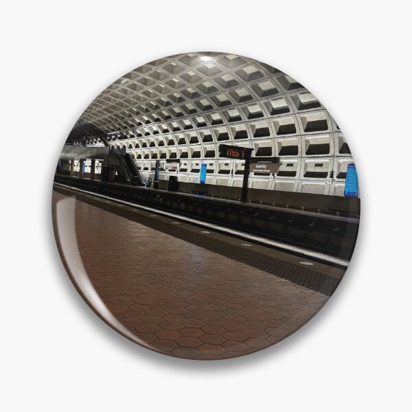 Item preview, Riding the DC Metro - Crystal City Transit Vault designed and sold by Ronin21dotcom.